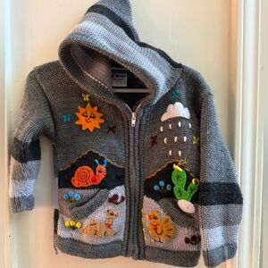 Peruvian Hooded Sweater